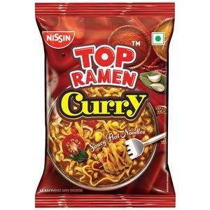 TOP RAMEN CURRY NOODLES 70 Grams