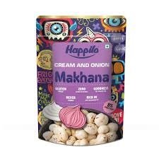Happilo Cream & Onion Makhana 60 Grams