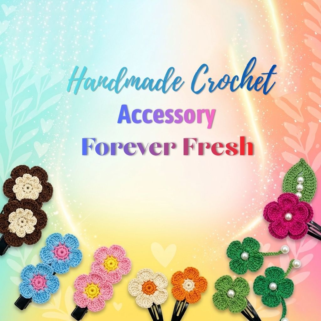 Handmade Crochet Accessory Mobile Banner