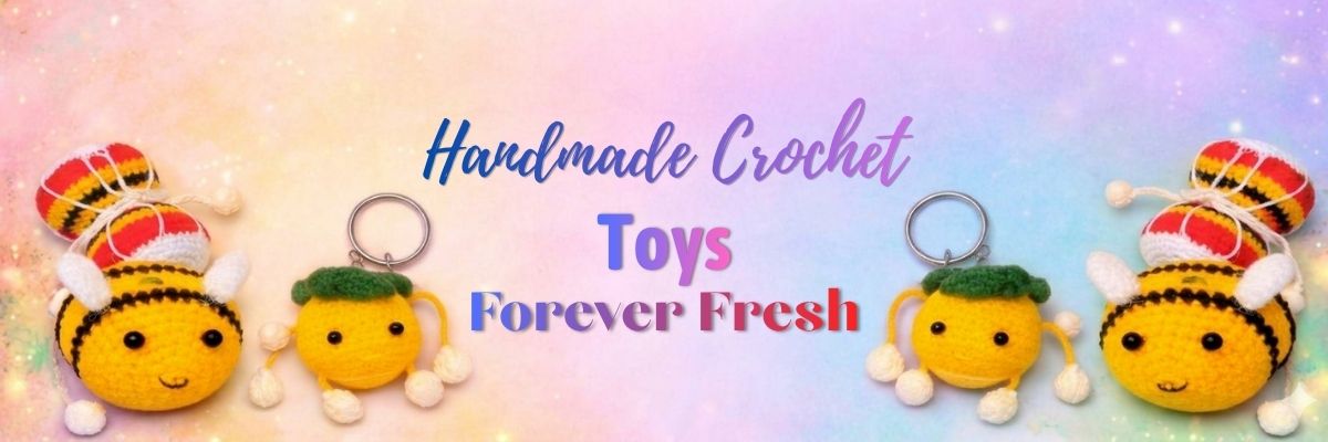 Handmade Crochet Toy Banner Desktop